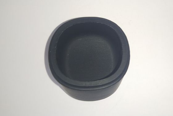 Zwarte Cilindrische Rubber het Handvatkoker 1*25mm van Silicone Rubberdelen