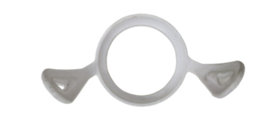 Het Silicone het Rubberdelen PPSU van de voedselrang Handvat van het Zuigfles Zachte Silicone