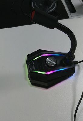 Laptop van de computerdesktop de USB Getelegrafeerde Microfoon van Live Voice Changer Voice Chat van het Microfoonspel