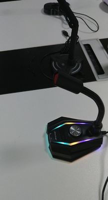Laptop van de computerdesktop de USB Getelegrafeerde Microfoon van Live Voice Changer Voice Chat van het Microfoonspel
