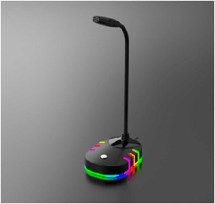 Van het de Gastheerhuis van de computerdesktop van het de Microfoonpraatje het Spel Live Universal Desktop Microphone