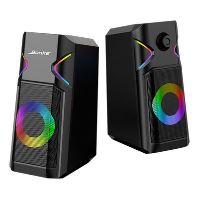 RGB Laptop van de Sprekersusb van de Gokkencomputer Kleine Audio Super Volumedesktop Subwoofers