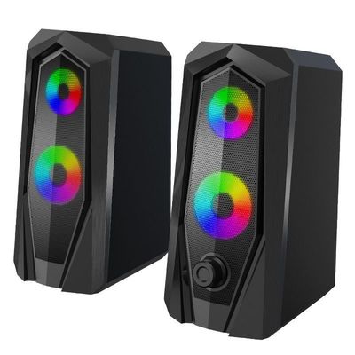 RGB Laptop van de Sprekersusb van de Gokkencomputer Kleine Audio Super Volumedesktop Subwoofers